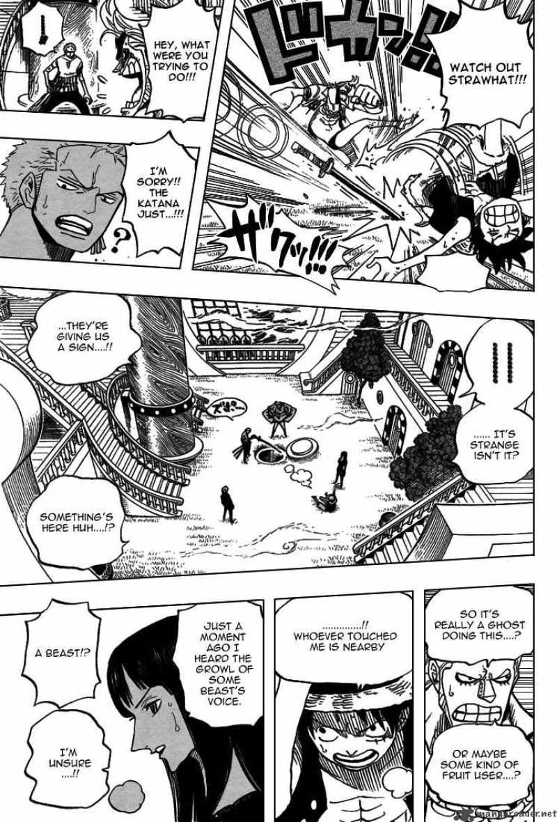 One Piece Manga Chapter 444 page 11 - Adventure on Ghost Island