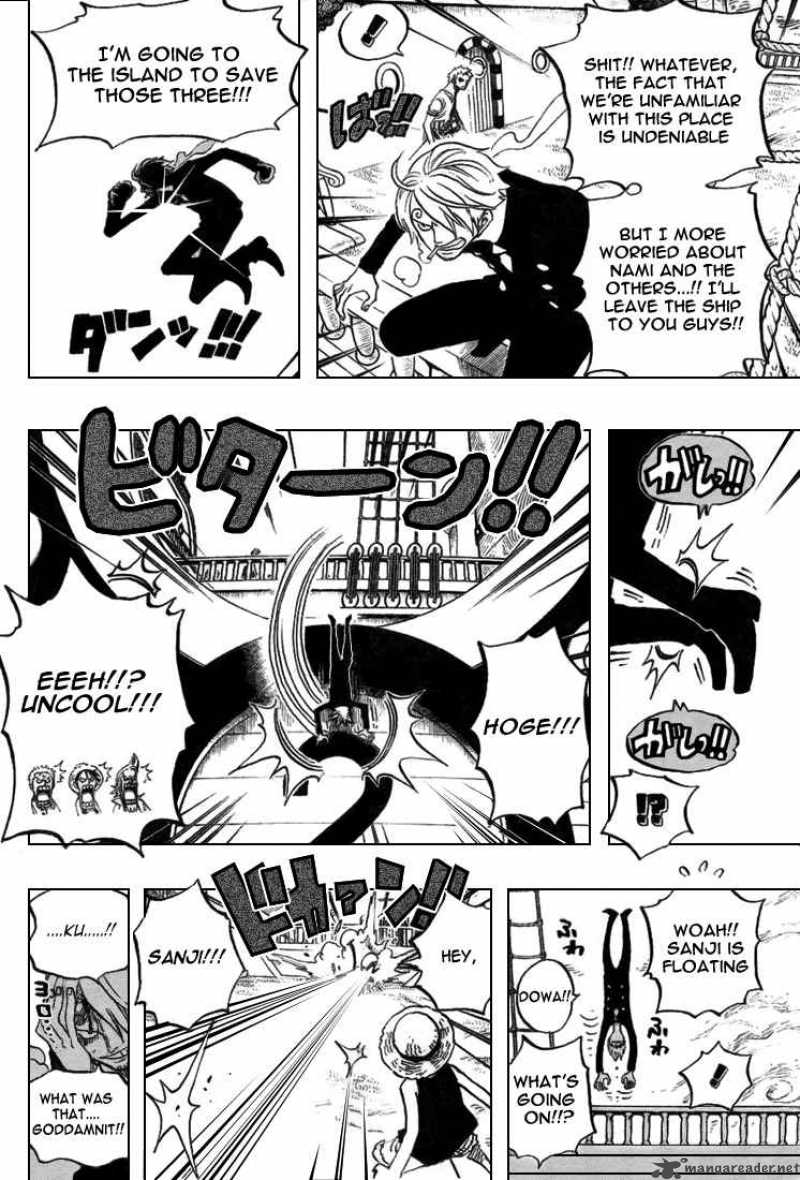 One Piece Manga Chapter 444 page 12 - Adventure on Ghost Island