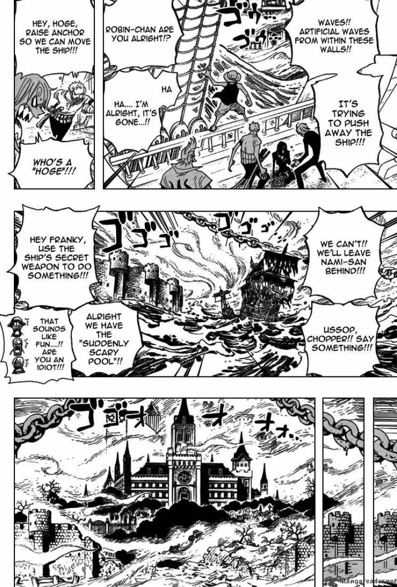 One Piece Manga Chapter 444 page 14 - Adventure on Ghost Island