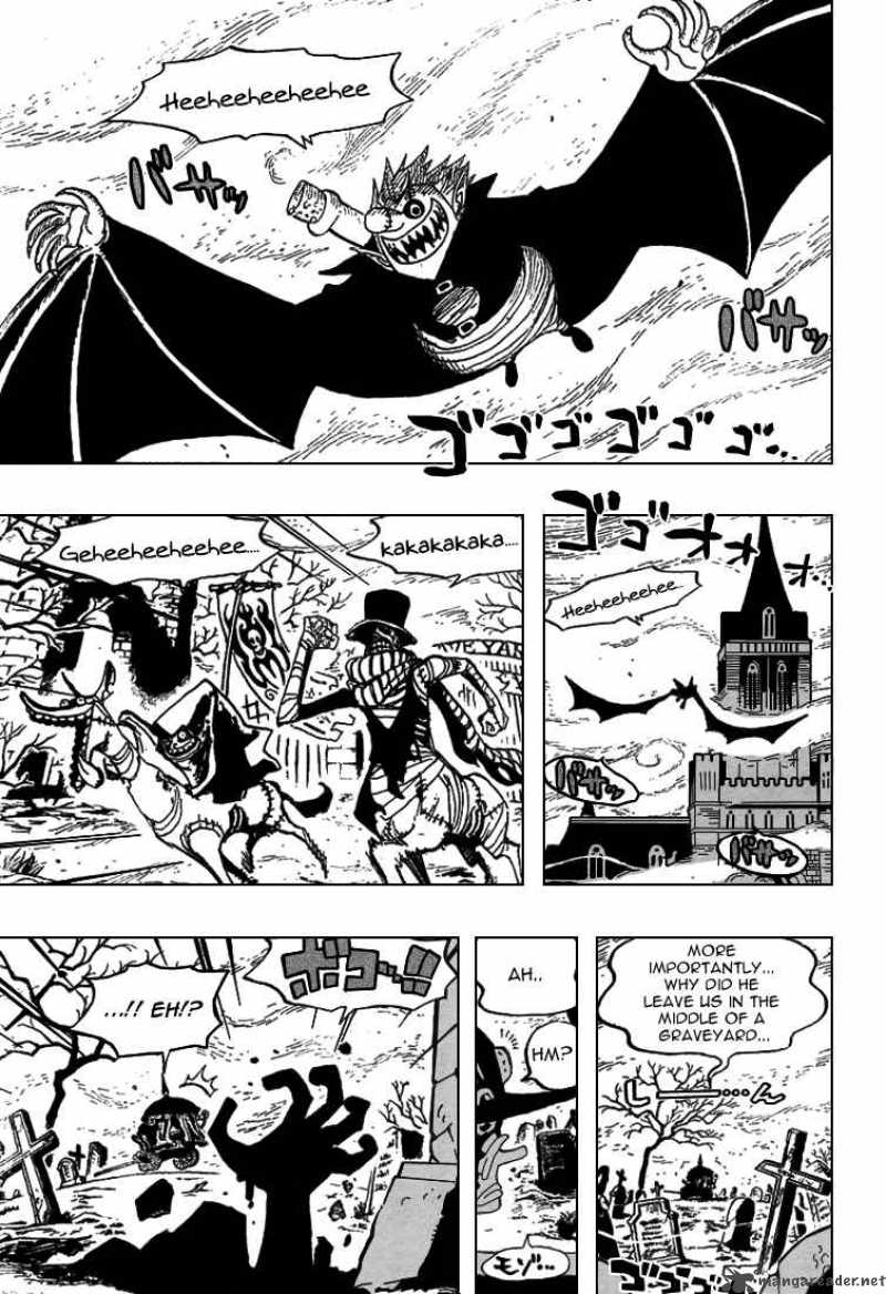 One Piece Manga Chapter 445 page 10 - The Zombie