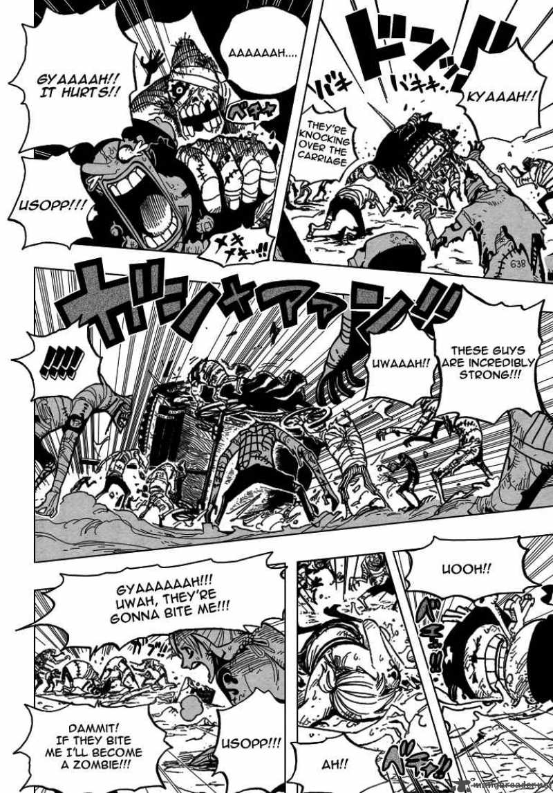 One Piece Manga Chapter 445 page 12 - The Zombie