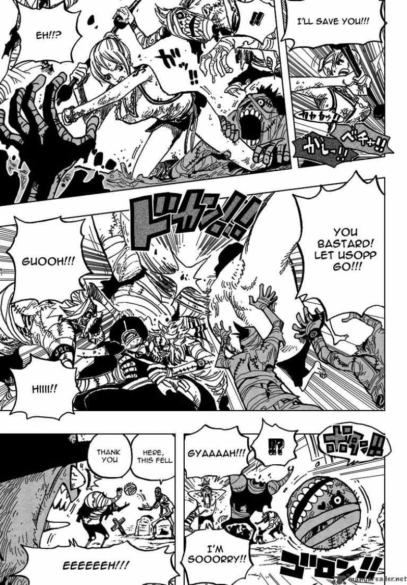 One Piece Manga Chapter 445 page 13 - The Zombie