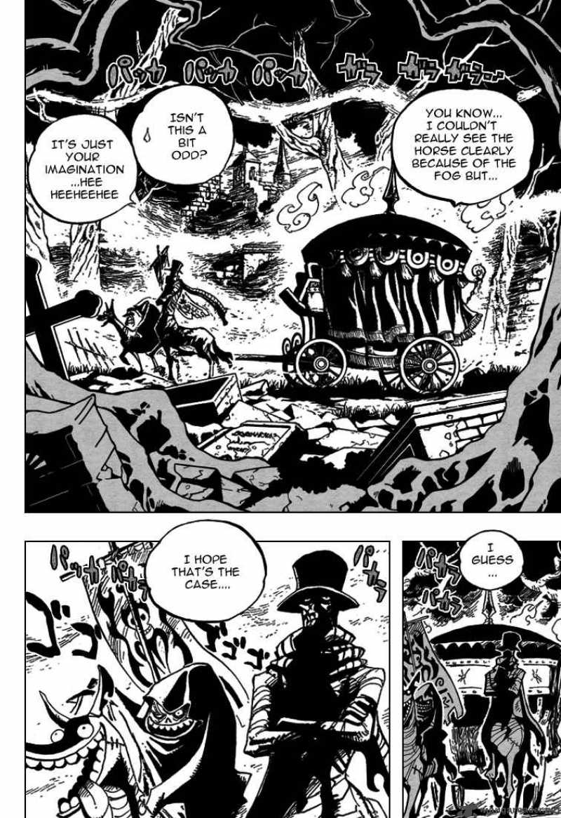 One Piece Manga Chapter 445 page 2 - The Zombie