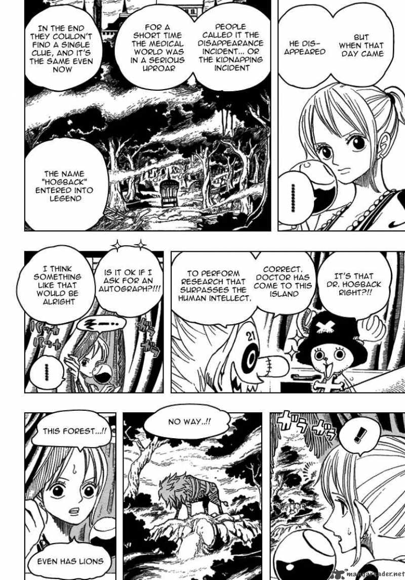 One Piece Manga Chapter 445 page 4 - The Zombie