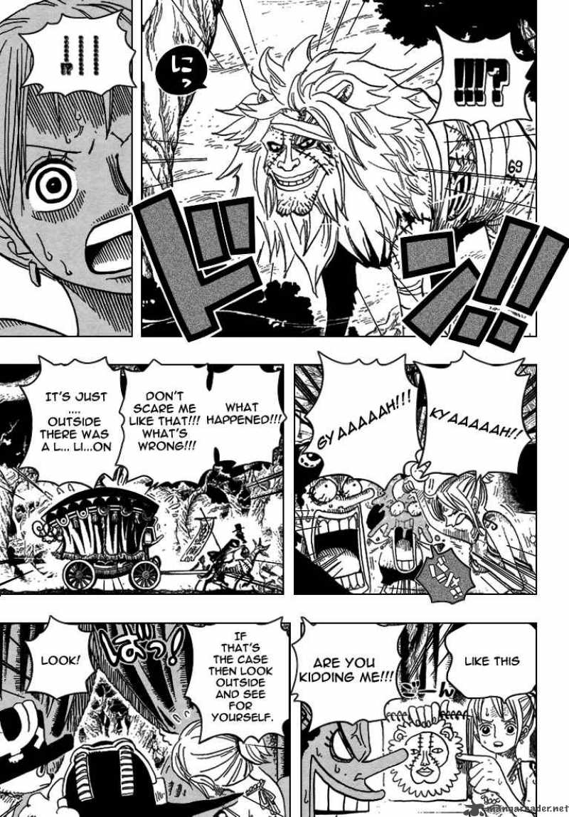 One Piece Manga Chapter 445 page 5 - The Zombie