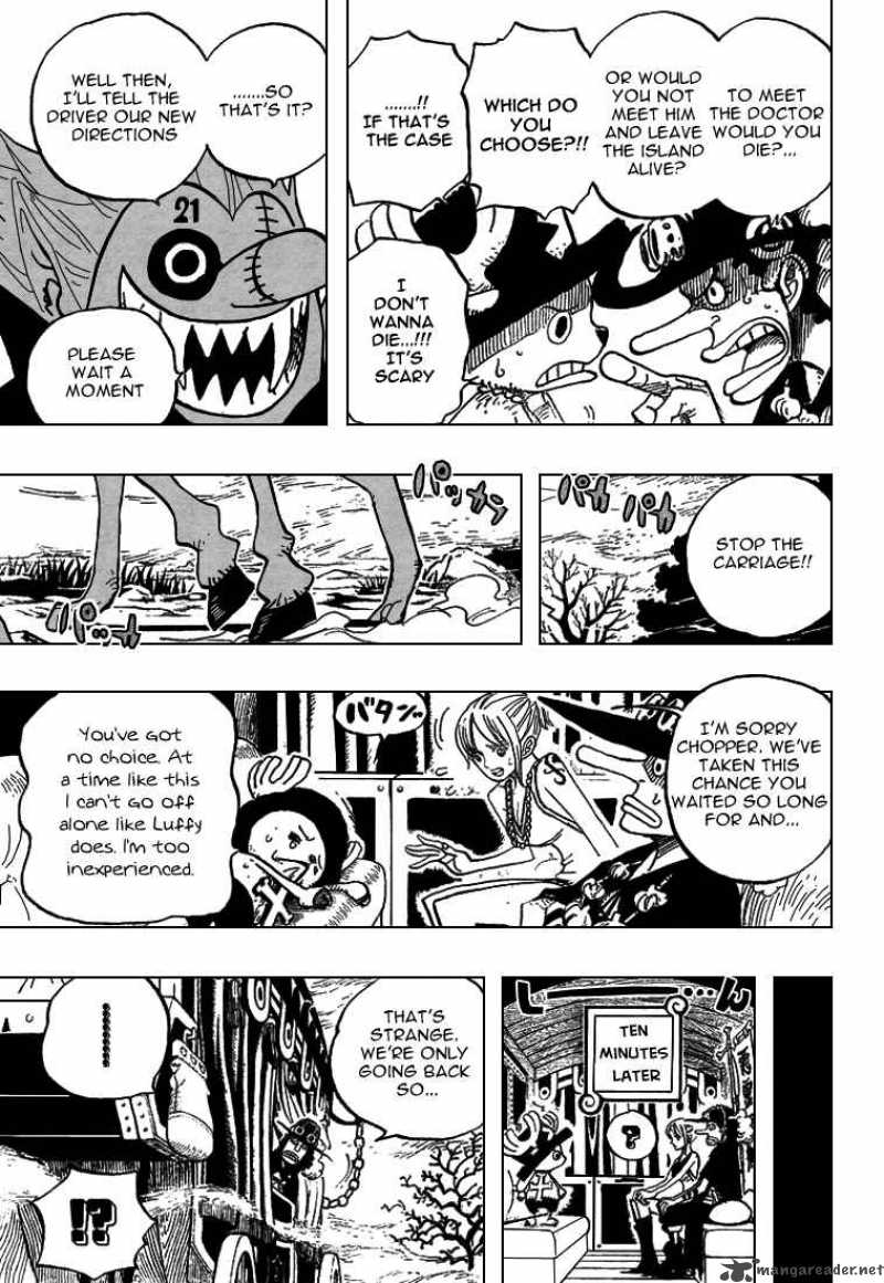 One Piece Manga Chapter 445 page 8 - The Zombie