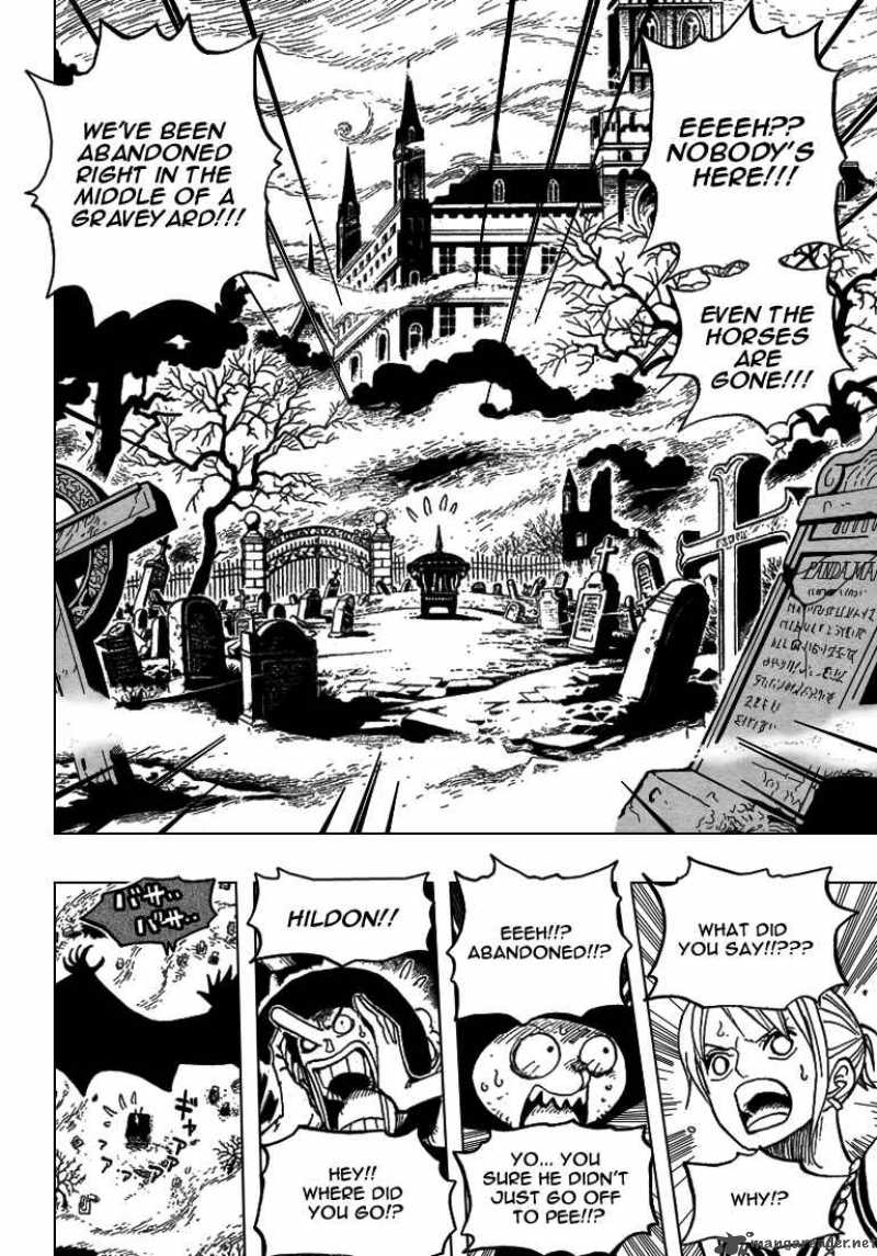 One Piece Manga Chapter 445 page 9 - The Zombie