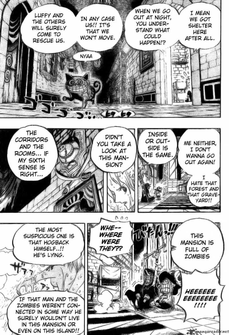 One Piece Manga Chapter 446 page 12 - Doctor Hogback