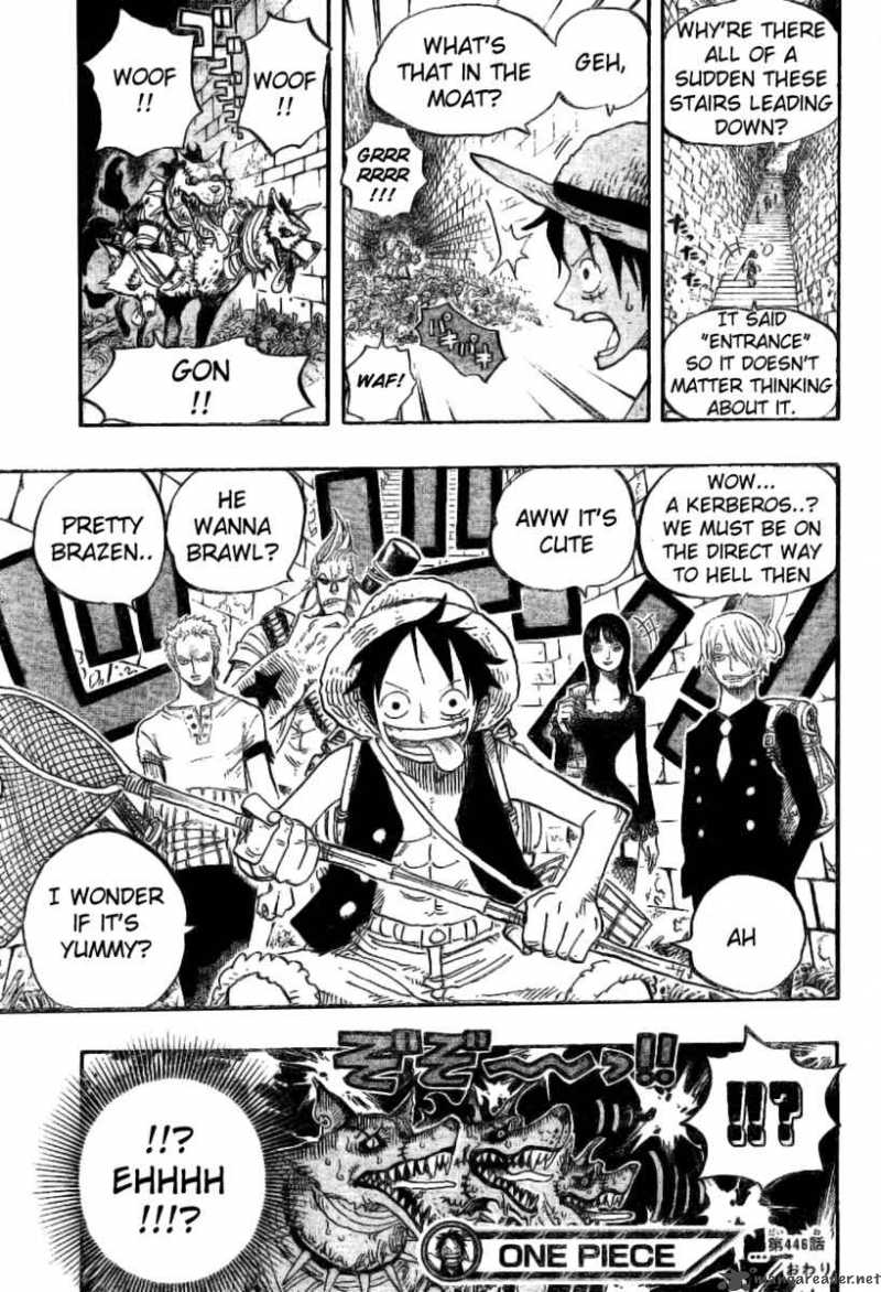 One Piece Manga Chapter 446 page 18 - Doctor Hogback