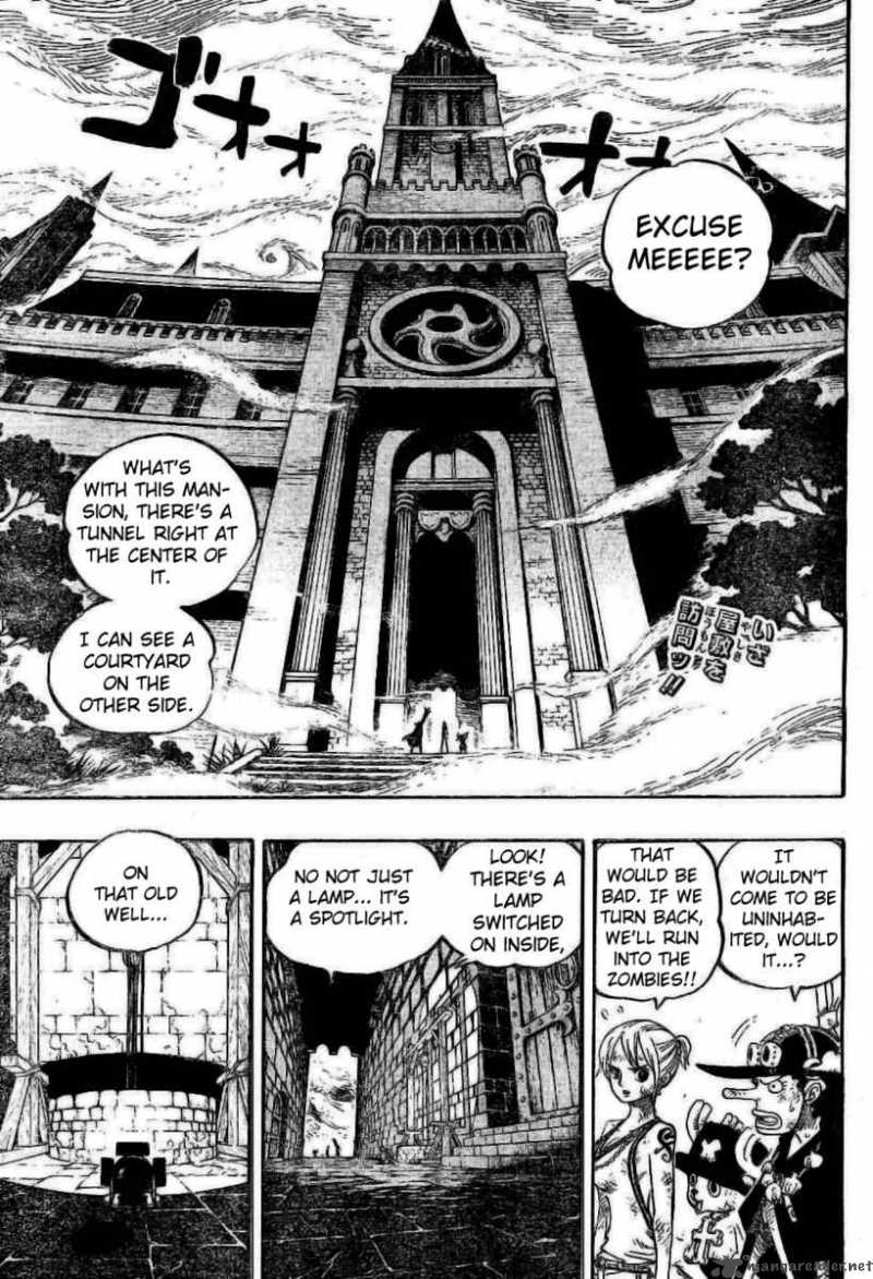 One Piece Manga Chapter 446 page 2 - Doctor Hogback