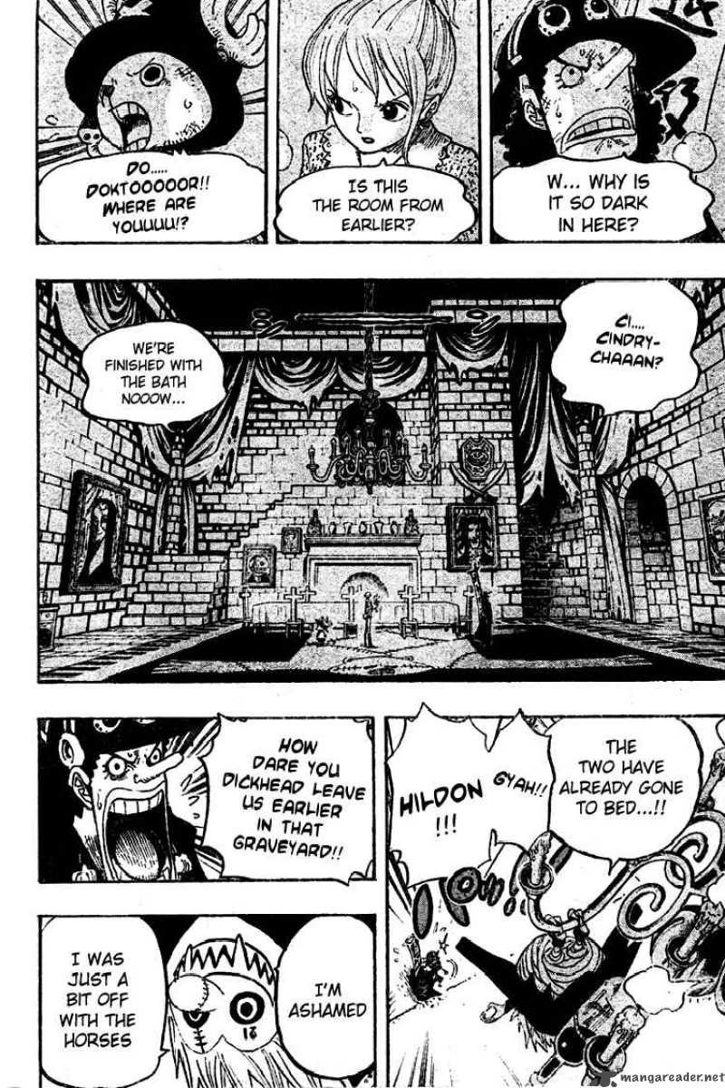 One Piece Manga Chapter 447 page 10 - Surprise Zombie