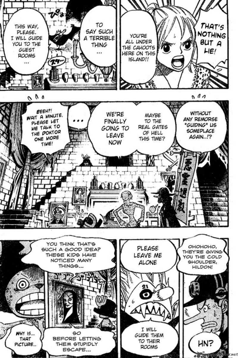 One Piece Manga Chapter 447 page 11 - Surprise Zombie