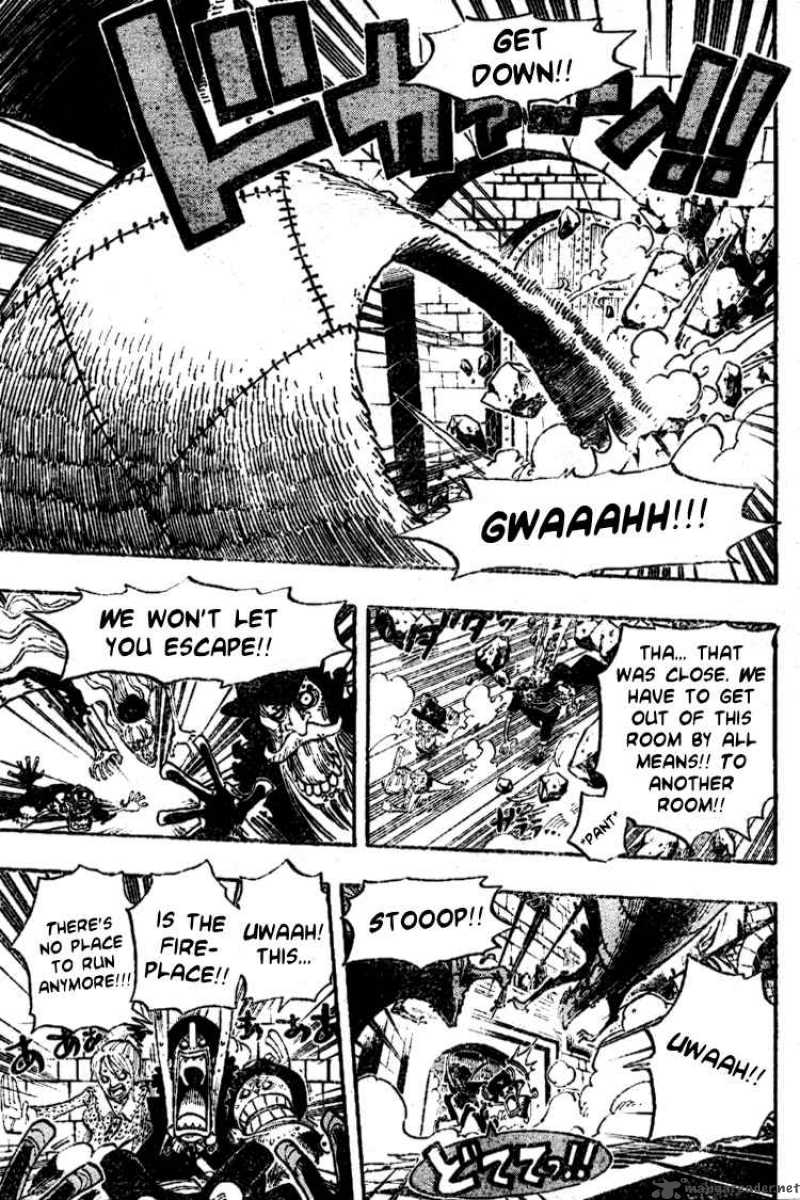 One Piece Manga Chapter 447 page 17 - Surprise Zombie
