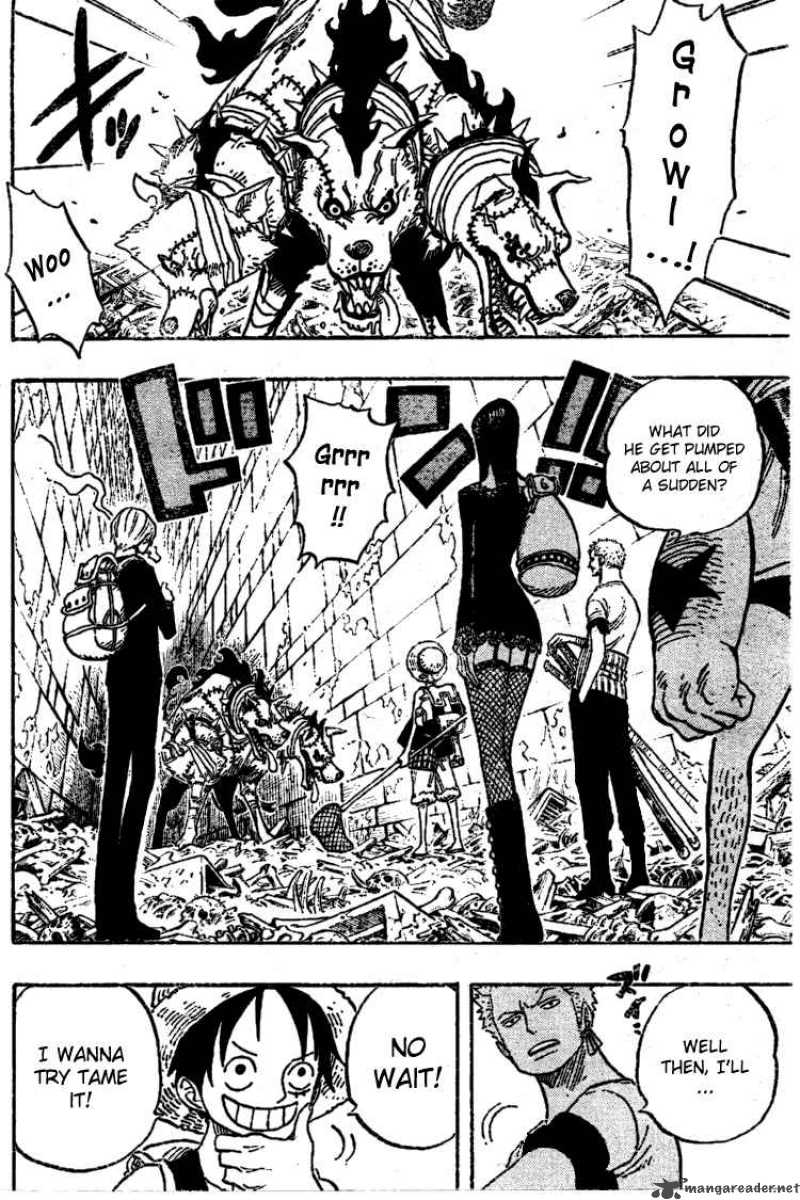 One Piece Manga Chapter 447 page 2 - Surprise Zombie