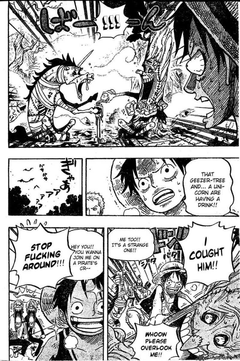 One Piece Manga Chapter 447 page 6 - Surprise Zombie