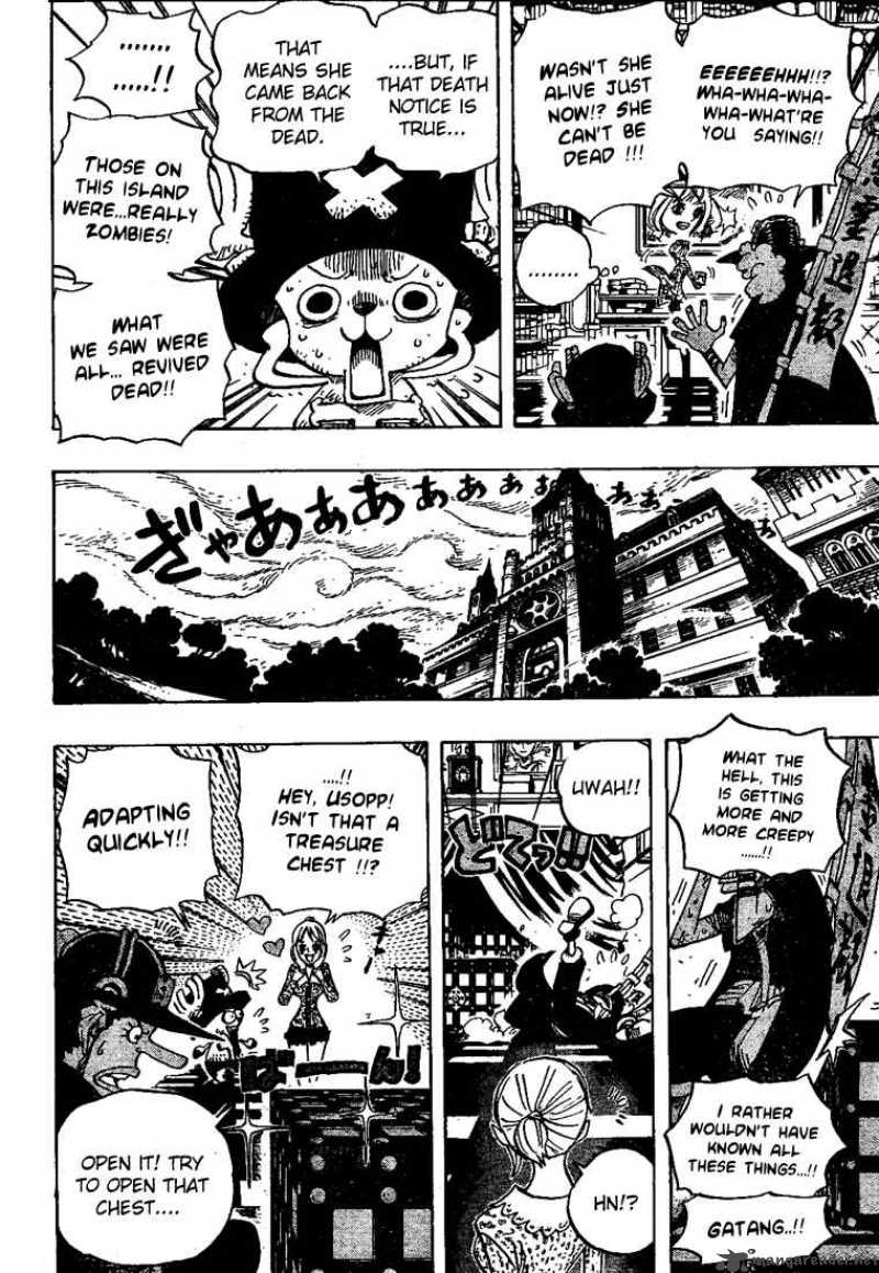 One Piece Manga Chapter 448 page 4 - Moria