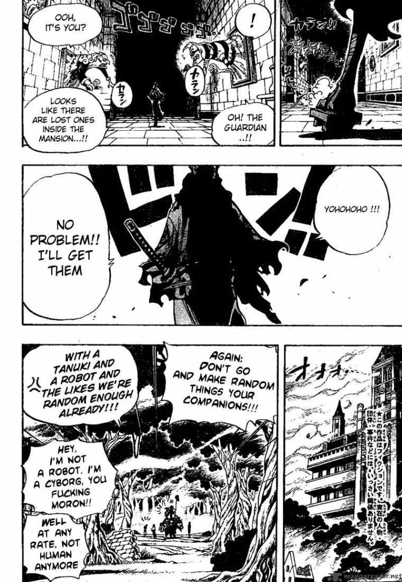 One Piece Manga Chapter 448 page 6 - Moria