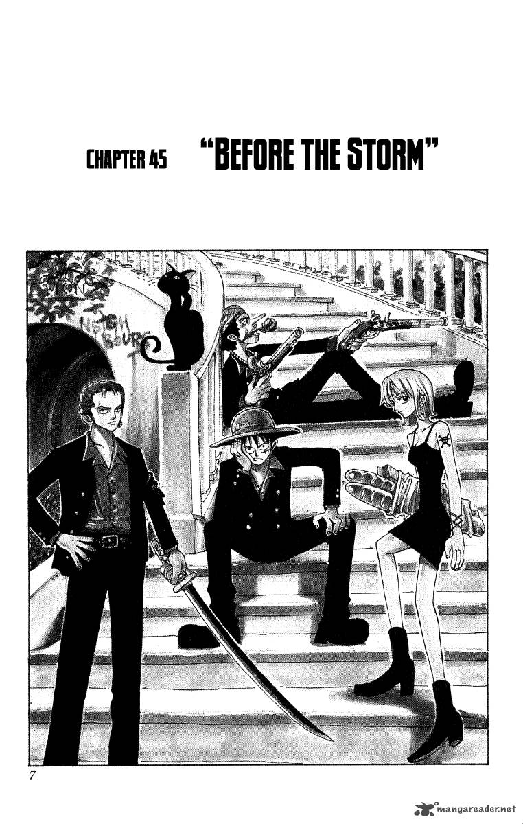 One Piece Manga Chapter 45 page 2 - Before the Storm