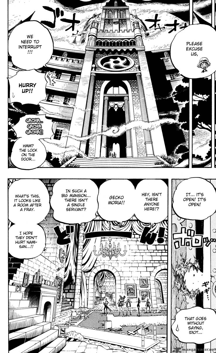 One Piece Manga Chapter 450 page 16 - General Zombie Night