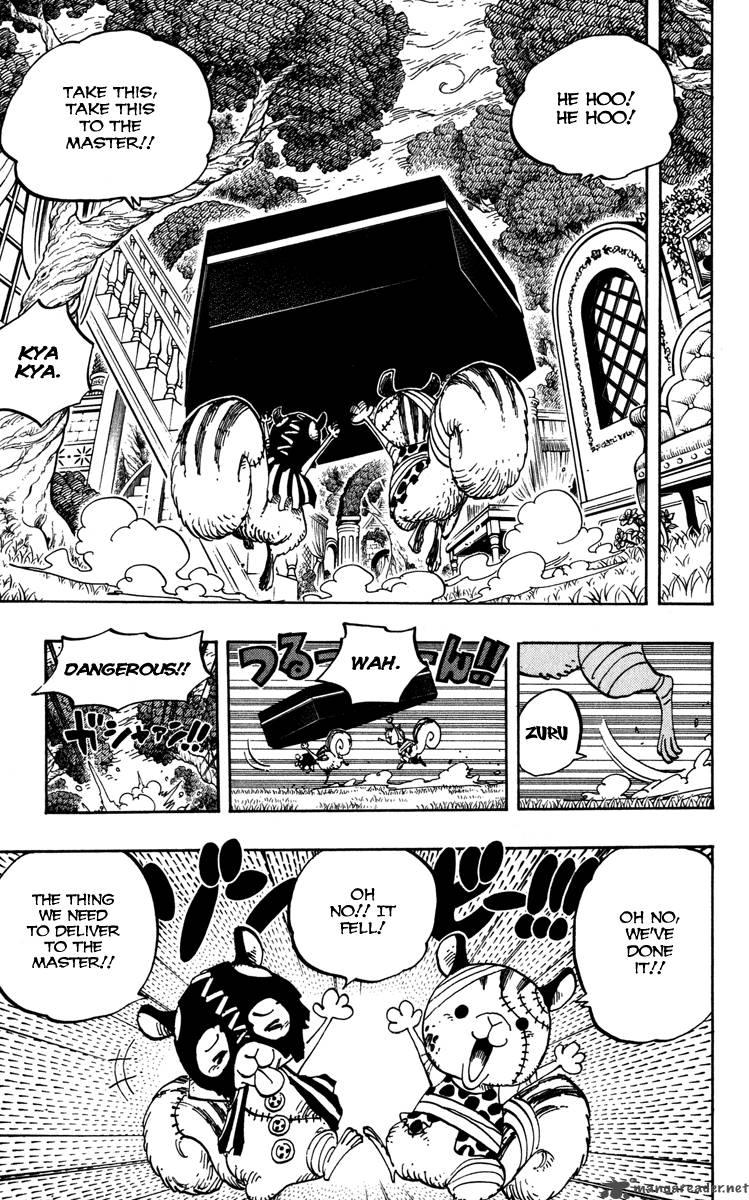 One Piece Manga Chapter 451 page 7 - Perona's Wonder Garden