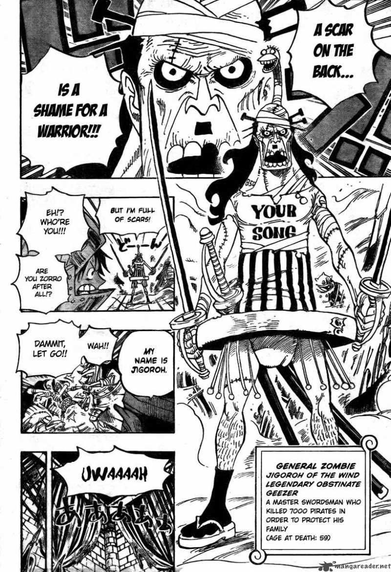 One Piece Manga Chapter 452 page 13 - Jigorο of the Wind