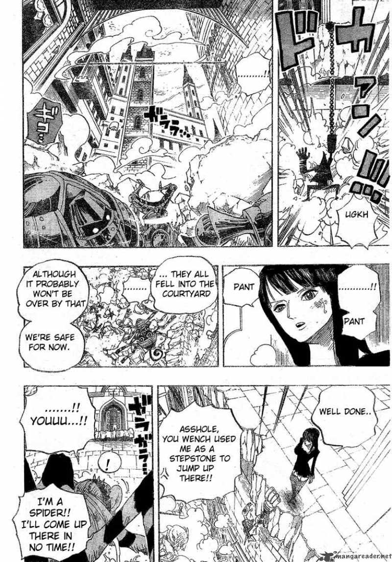 One Piece Manga Chapter 453 page 17 - Cloudy With a Small Chance of Bone
