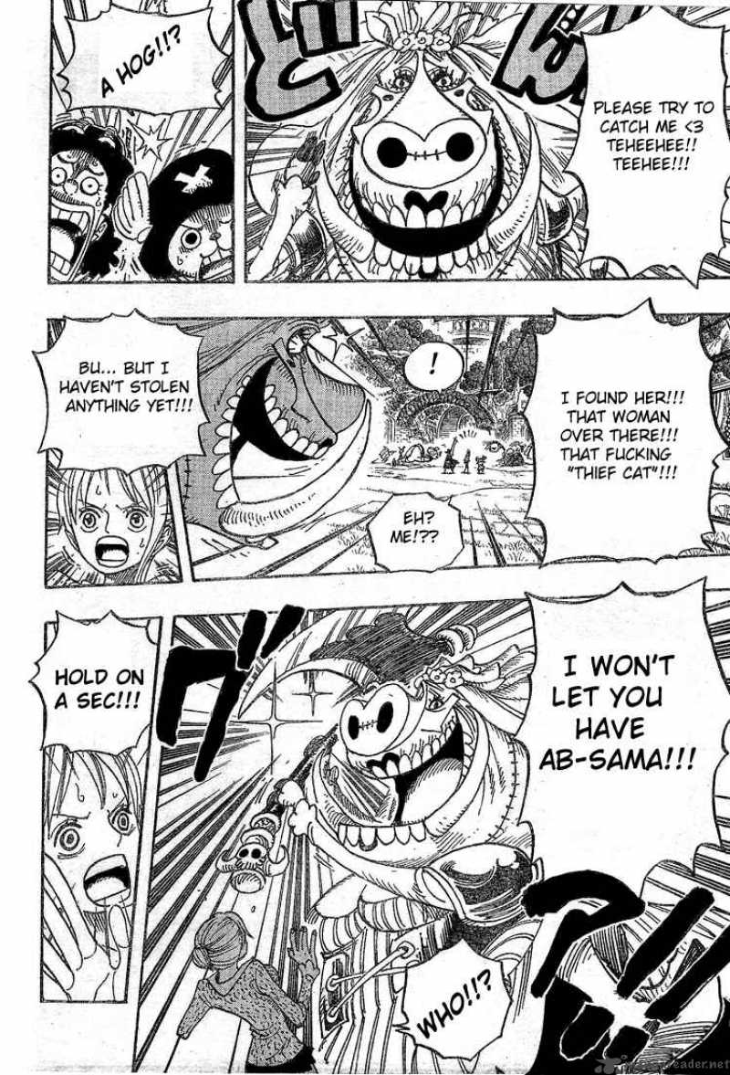 One Piece Manga Chapter 453 page 4 - Cloudy With a Small Chance of Bone