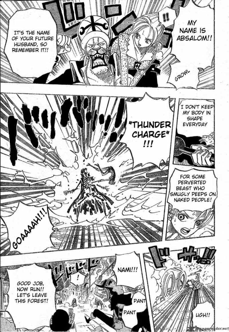 One Piece Manga Chapter 453 page 7 - Cloudy With a Small Chance of Bone