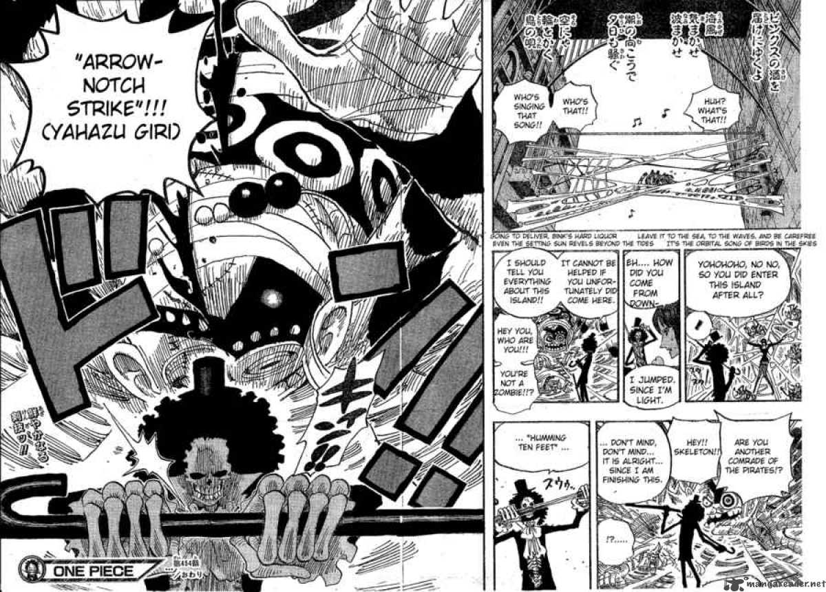 One Piece Manga Chapter 454 page 17 - Humming