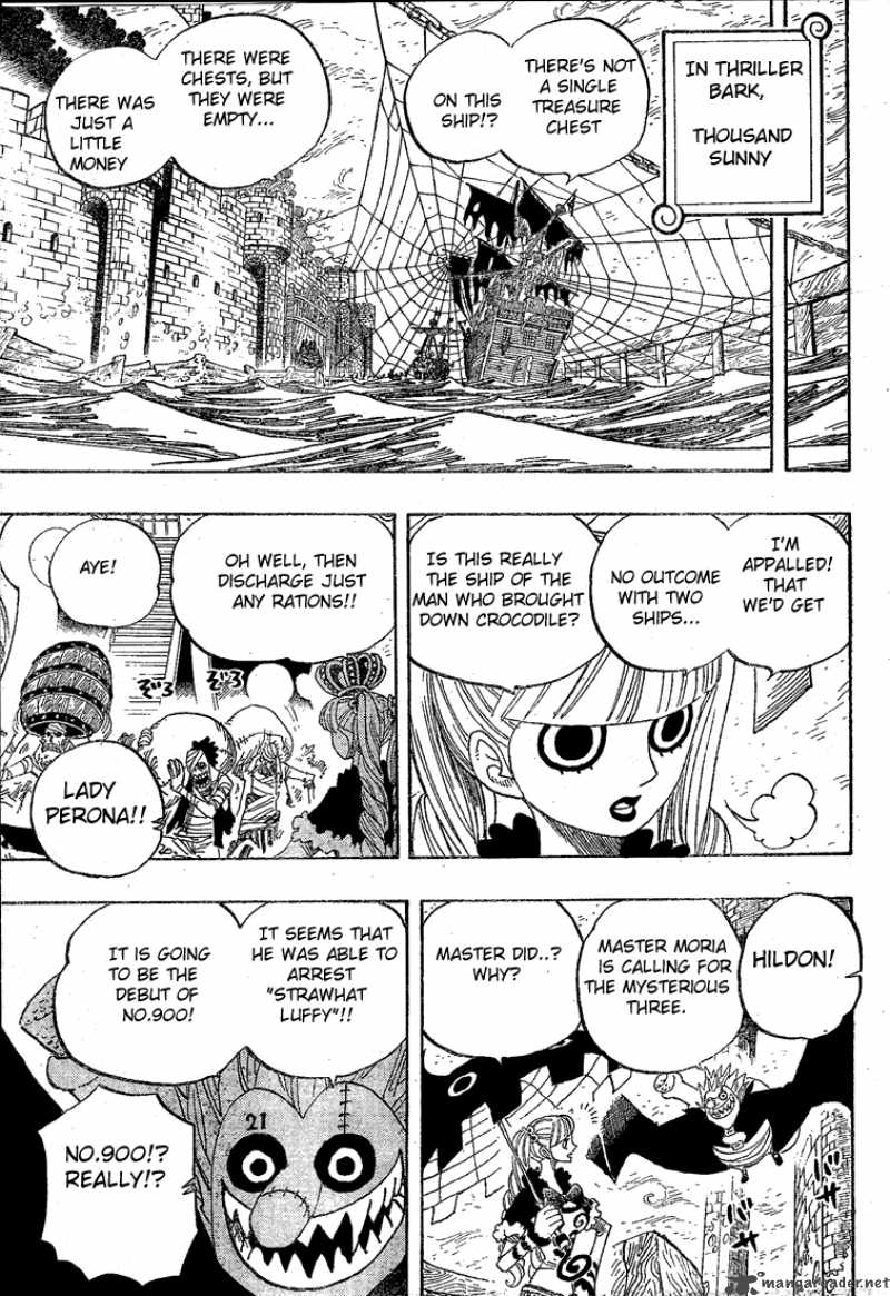 One Piece Manga Chapter 454 page 6 - Humming