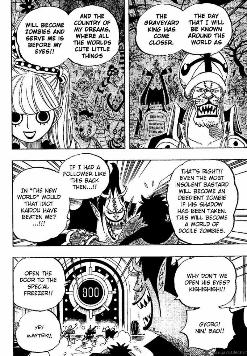 One Piece Manga Chapter 456 page 10 - Demon from the Land of Ice