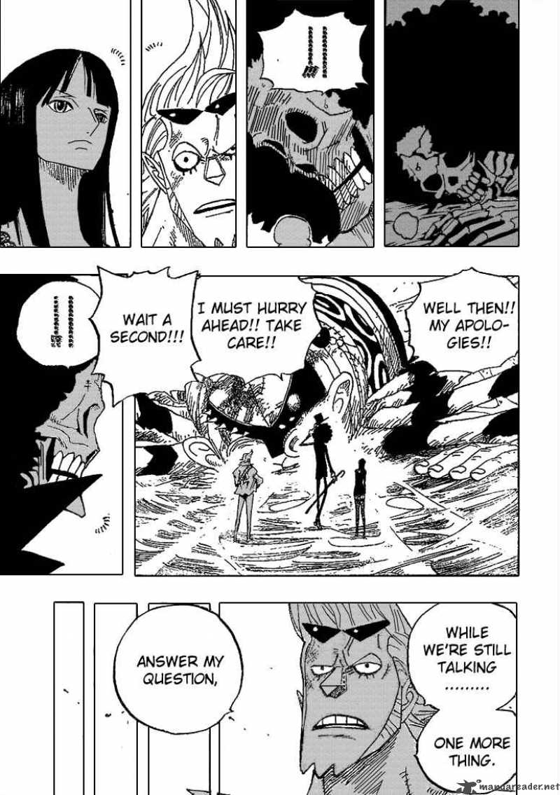 One Piece Manga Chapter 456 page 7 - Demon from the Land of Ice