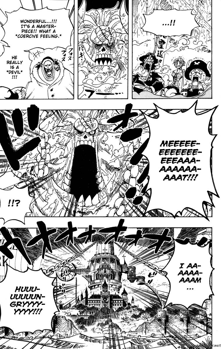 One Piece Manga Chapter 457 page 11 - Meeeeat!!!
