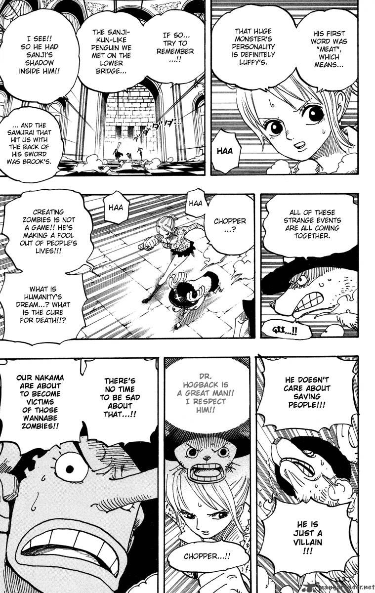 One Piece Manga Chapter 457 page 13 - Meeeeat!!!