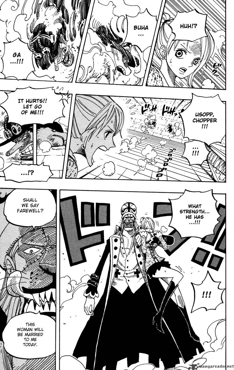 One Piece Manga Chapter 457 page 15 - Meeeeat!!!