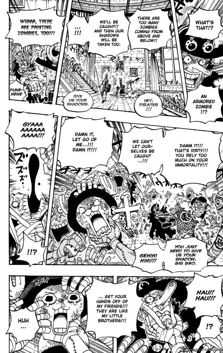 One Piece Manga Chapter 457 page 18 - Meeeeat!!!