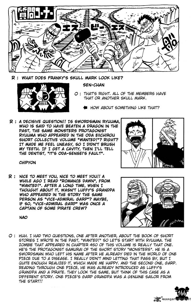 One Piece Manga Chapter 457 page 20 - Meeeeat!!!