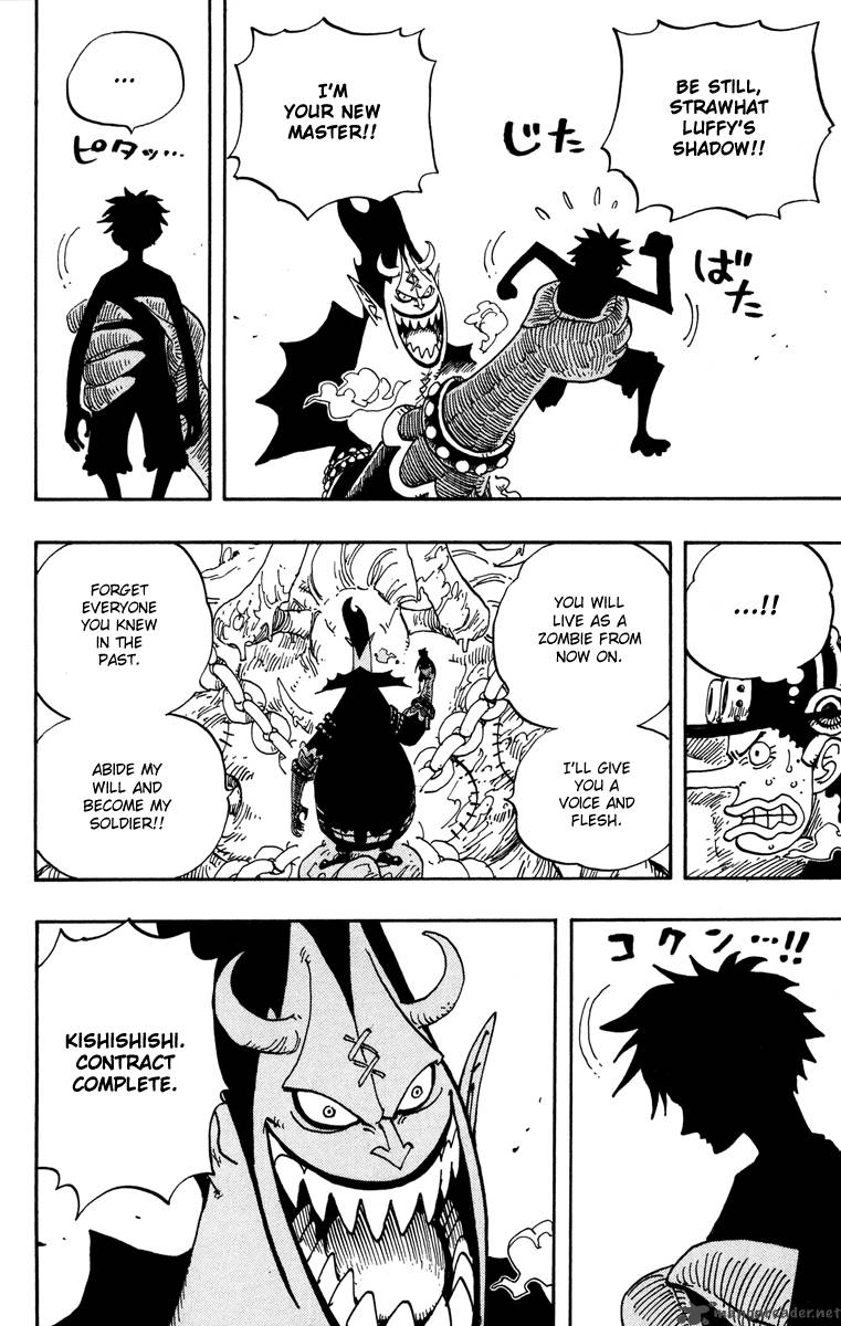 One Piece Manga Chapter 457 page 4 - Meeeeat!!!