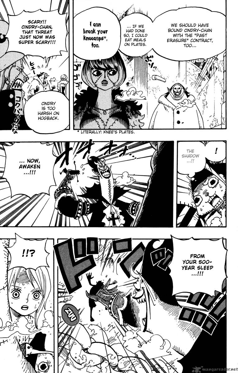 One Piece Manga Chapter 457 page 5 - Meeeeat!!!