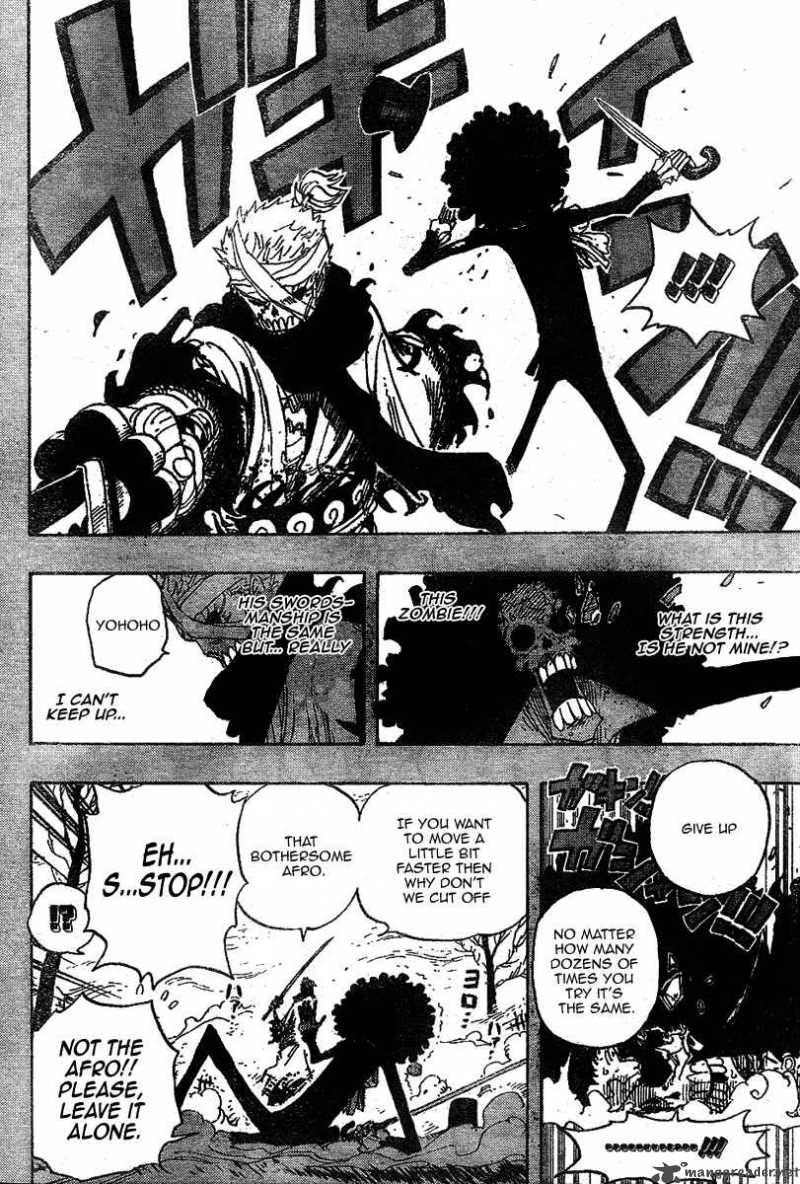 One Piece Manga Chapter 458 page 11 - Anything but My Afro