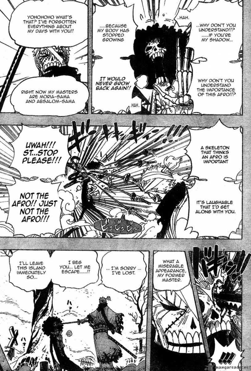 One Piece Manga Chapter 458 page 12 - Anything but My Afro