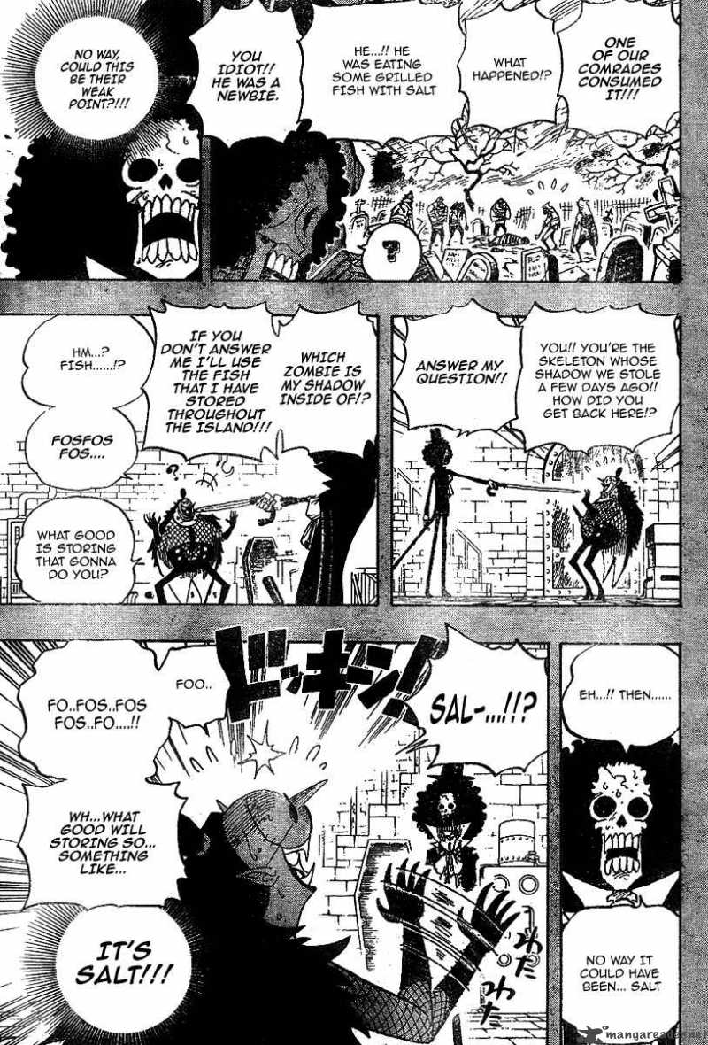 One Piece Manga Chapter 458 page 8 - Anything but My Afro