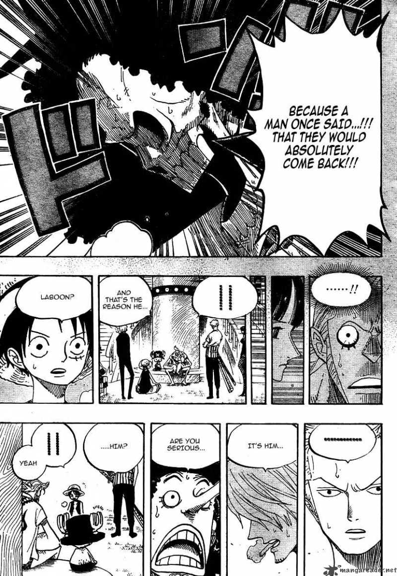 One Piece Manga Chapter 459 page 11 - Being Dead Isn't an Apology