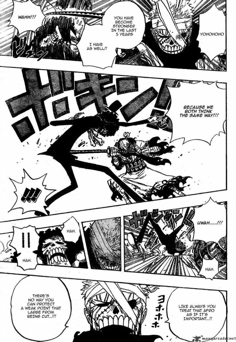 One Piece Manga Chapter 459 page 14 - Being Dead Isn't an Apology