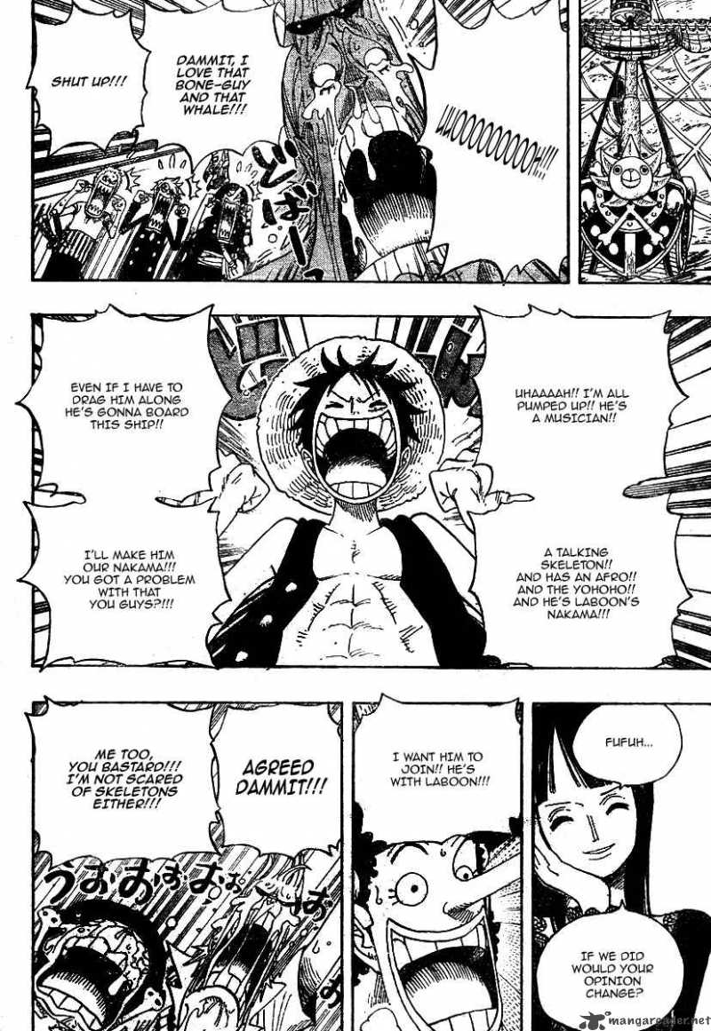 One Piece Manga Chapter 459 page 17 - Being Dead Isn't an Apology