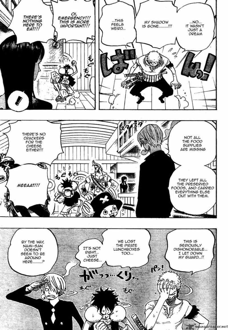 One Piece Manga Chapter 459 page 3 - Being Dead Isn't an Apology