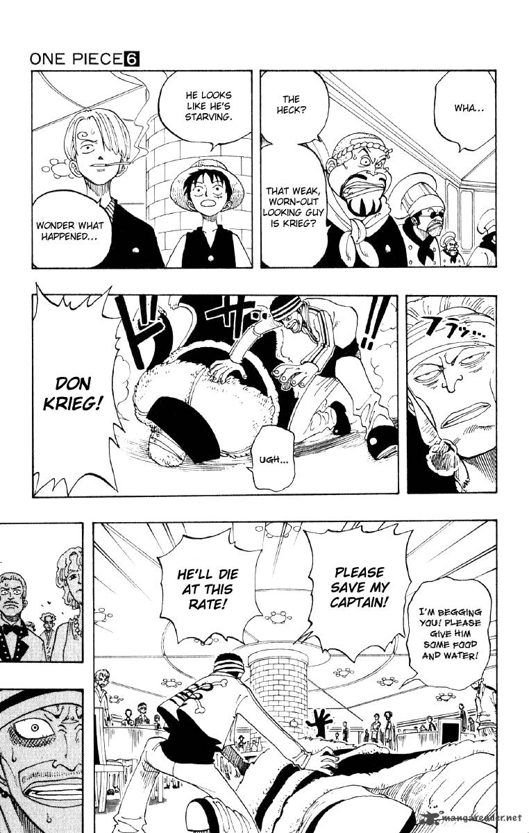 One Piece Manga Chapter 46 page 13 - An Uninvited Guest