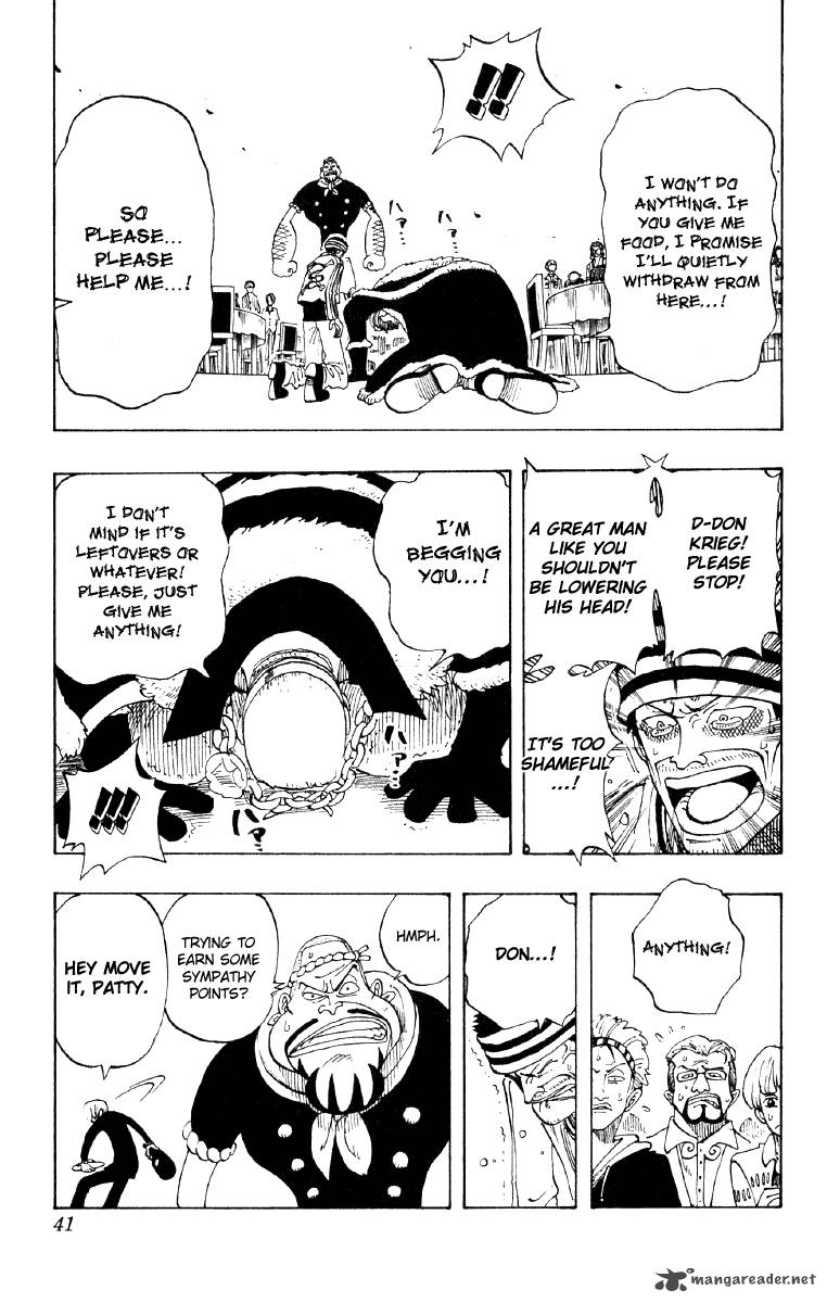 One Piece Manga Chapter 46 page 15 - An Uninvited Guest