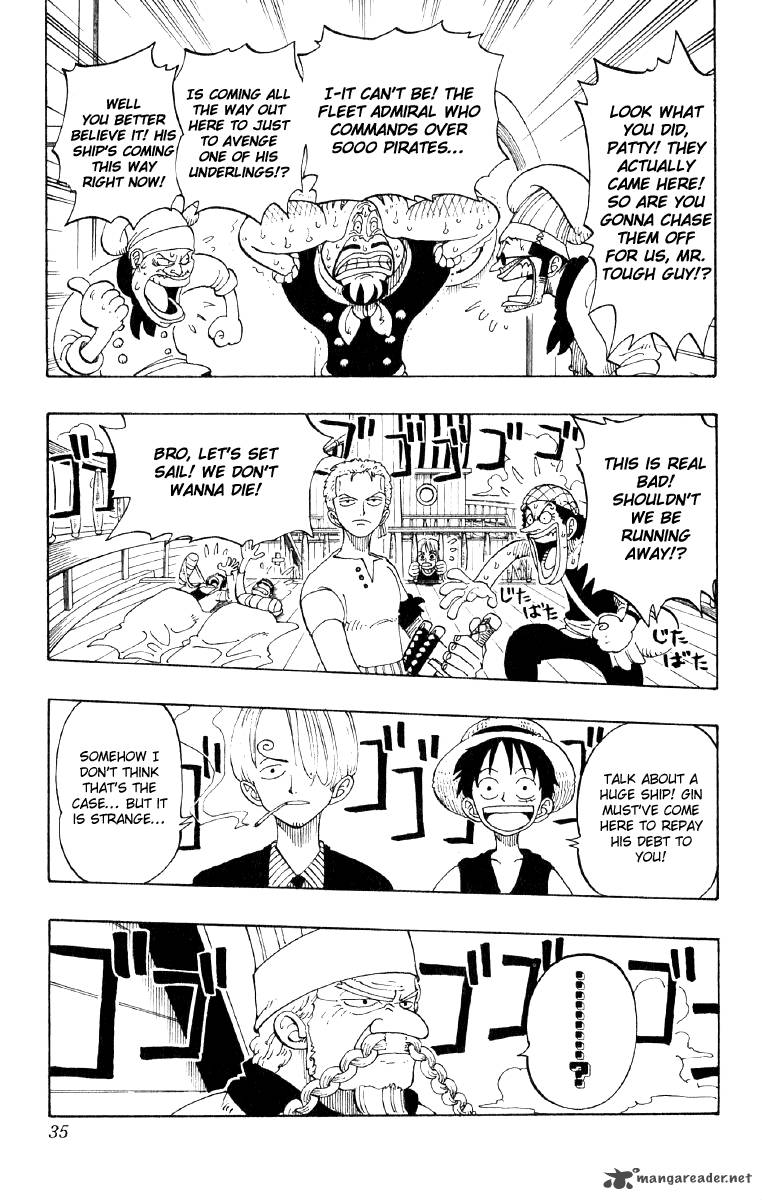 One Piece Manga Chapter 46 page 9 - An Uninvited Guest