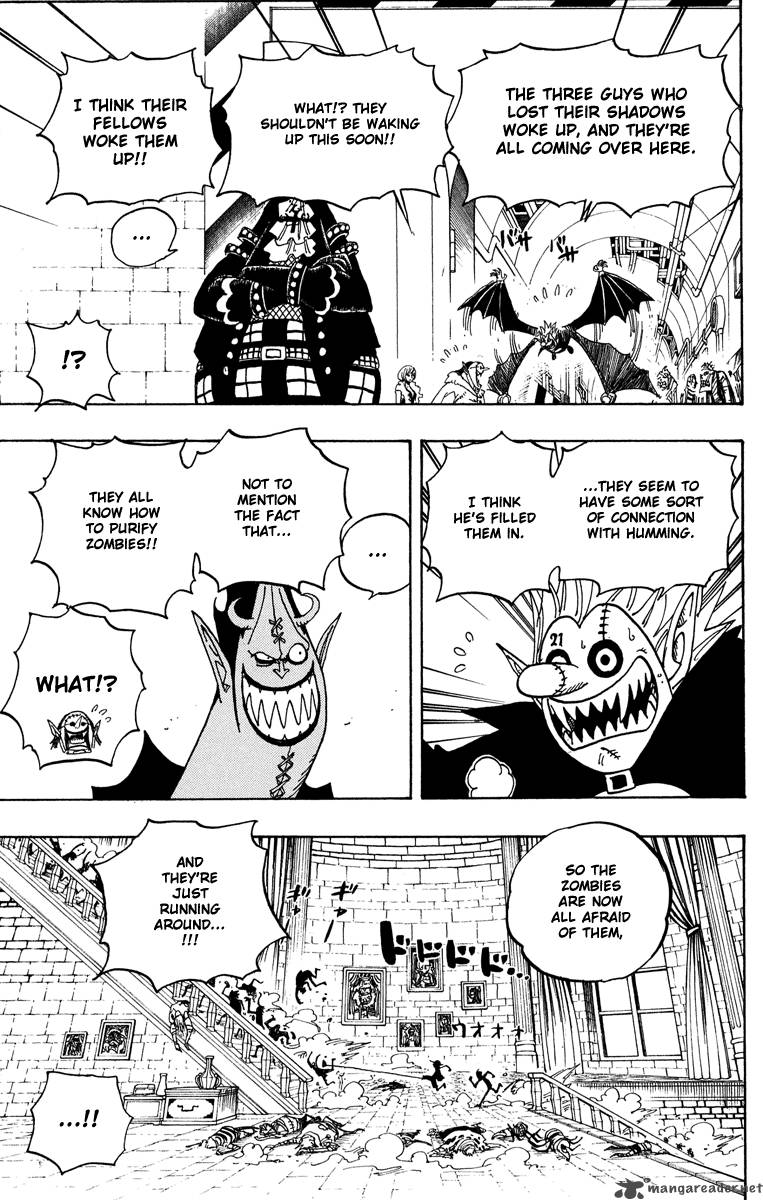 One Piece Manga Chapter 460 page 18 - Get Back Before Dawn!!